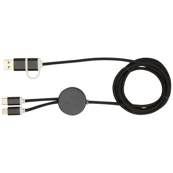 Alasia kabel do synchronizacji danych i szybkiego ładowania 5 w 1 27 W o długości 150 cm z tworzyw sztucznych i aluminium poc