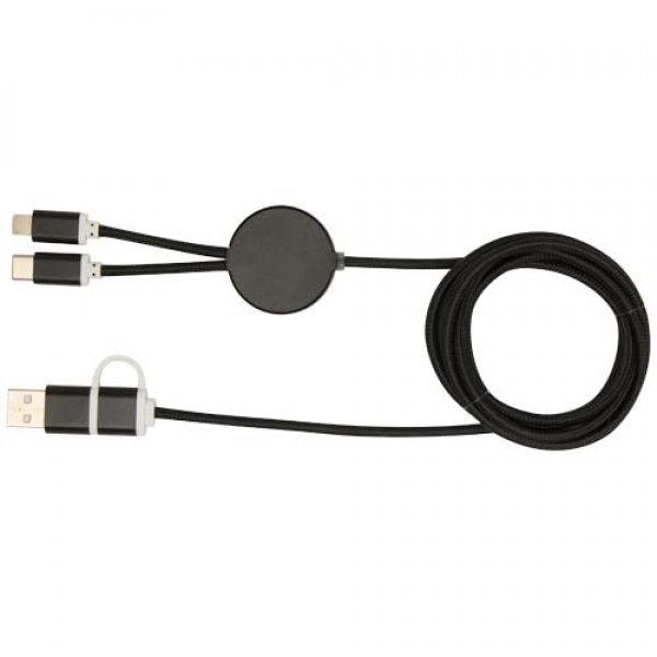 Alasia kabel do synchronizacji danych i szybkiego ładowania 5 w 1 27 W o długości 150 cm z tworzyw sztucznych i aluminium poc