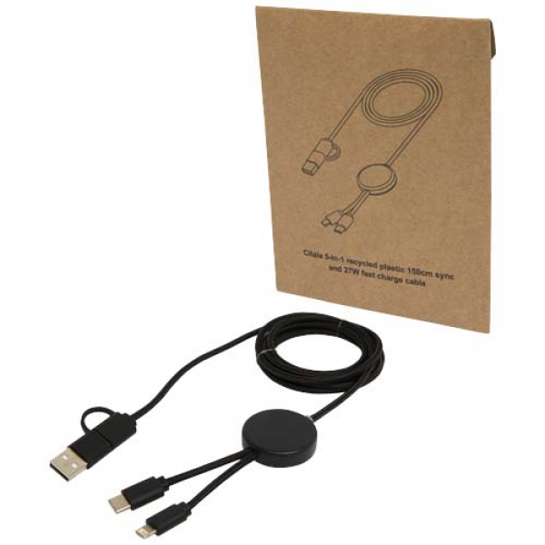 Citala kabel do synchronizacji danych i szybkiego ładowania 5 w 1 27 W o długości 150 cm z tworzyw sztucznych pochodzących z 