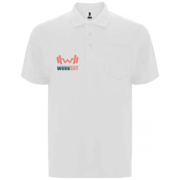 Centauro Premium koszulka polo unisex z krótkim rękawem 220 g/m²
