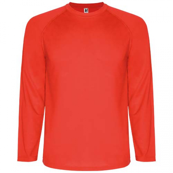 Męska koszulka sportowa Montecarlo z długim rękawem 150 g/m²
