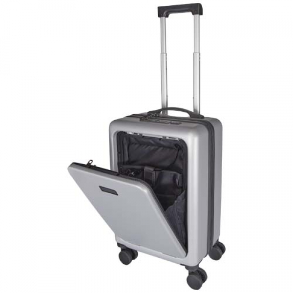 Rover Pro twarda walizka na kółkach z tworzyw sztucznych pochodzących z recyklingu z certyfikatem GRS o wysokości 51 cm i poj