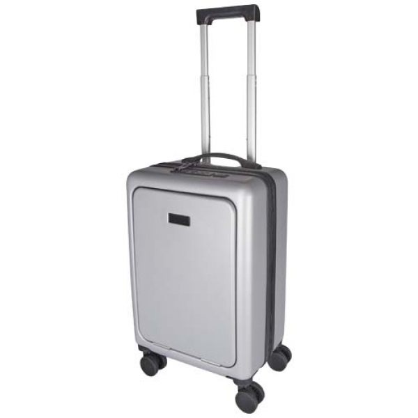 Rover Pro twarda walizka na kółkach z tworzyw sztucznych pochodzących z recyklingu z certyfikatem GRS o wysokości 51 cm i poj