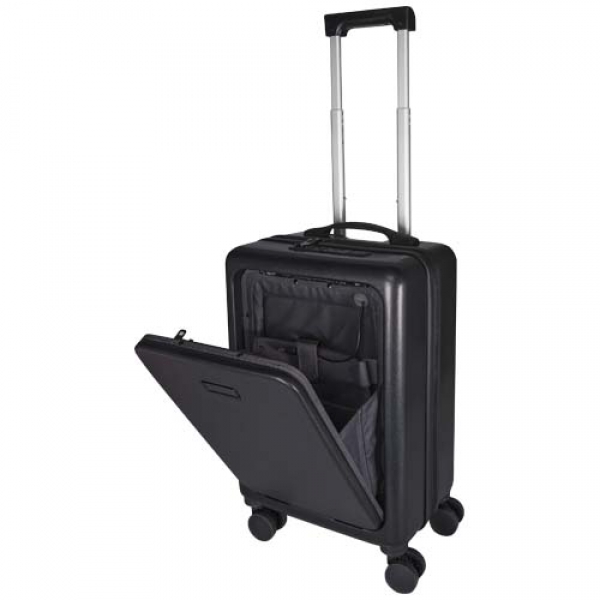 Rover Pro twarda walizka na kółkach z tworzyw sztucznych pochodzących z recyklingu z certyfikatem GRS o wysokości 51 cm i poj
