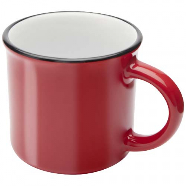 Bari kubek ceramiczny o pojemności 240 ml z błyszczącym wykończeniem
