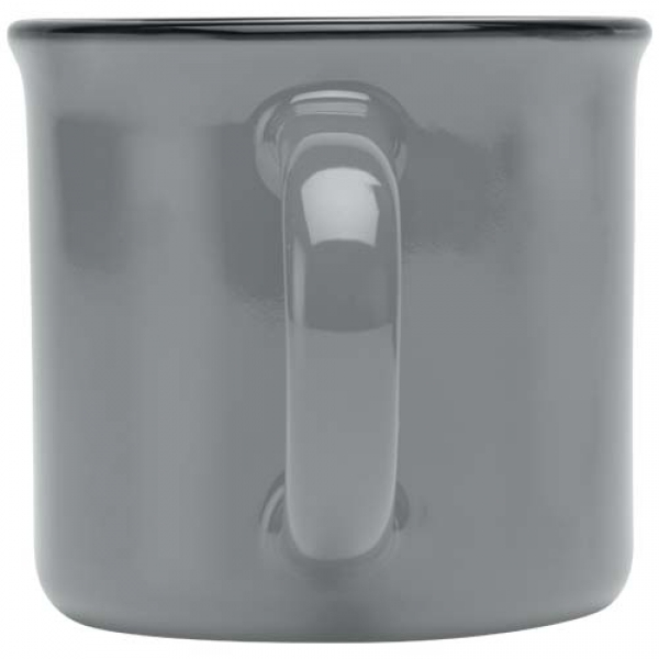 Bari kubek ceramiczny o pojemności 240 ml z błyszczącym wykończeniem