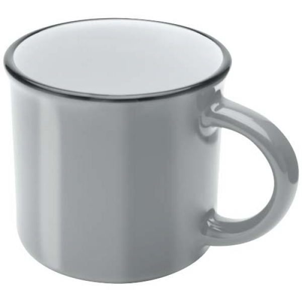 Bari kubek ceramiczny o pojemności 240 ml z błyszczącym wykończeniem