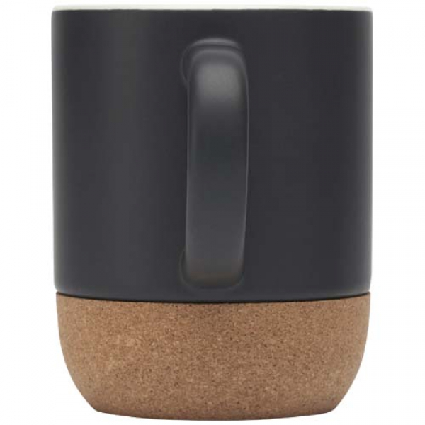Billie kubek ceramiczny o pojemności 300 ml z detalami z korka i matowym wykończeniem