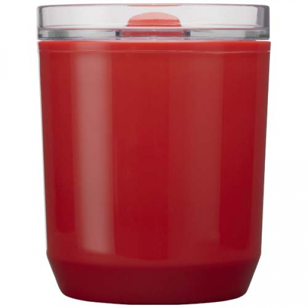 Hudson kubek z podwójnymi ściankami o pojemności 180 ml wykonany z tworzyw sztucznych pochodzących z recyklingu