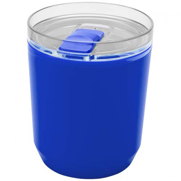 Hudson kubek z podwójnymi ściankami o pojemności 180 ml wykonany z tworzyw sztucznych pochodzących z recyklingu