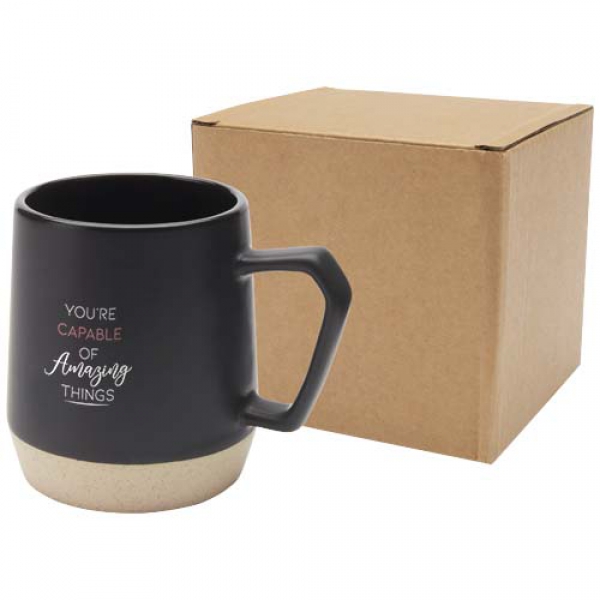 Dolce kubek ceramiczny o pojemności 300 ml z matowym wykończeniem