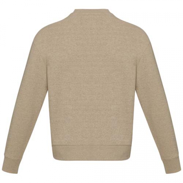 Jet sweter unisex Aware™ z okrągłym dekoltem z materiałów z recyklingu