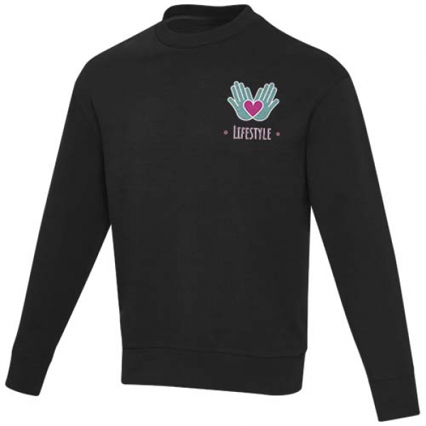 Tin sweter unisex Aware™ z okrągłym dekoltem z materiałów z recyklingu 280 g/m²