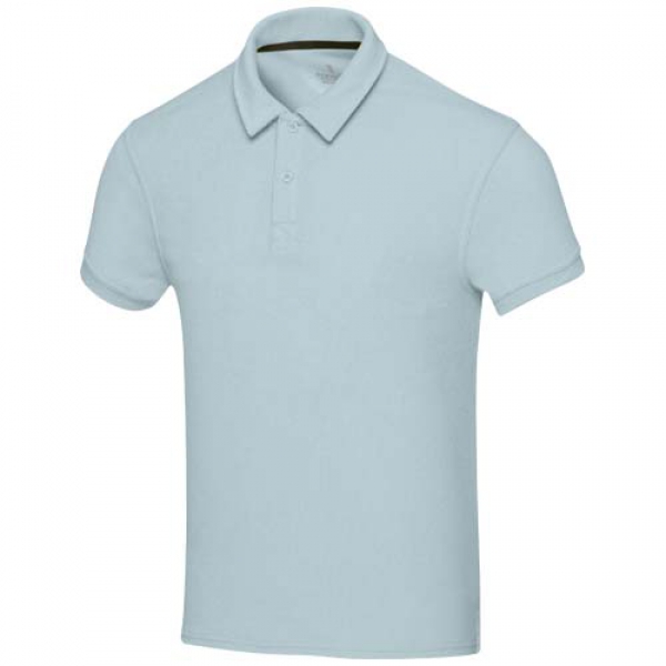 Koszulka polo Akoya, unisex, z materiału frotte z recyklingu 230 g/m²