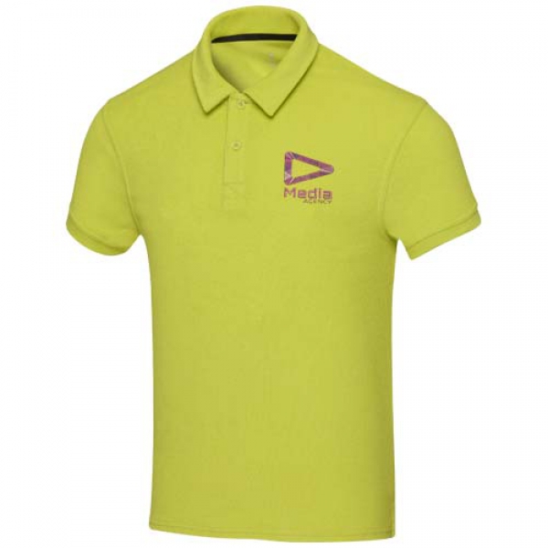 Koszulka polo Akoya, unisex, z materiału frotte z recyklingu 