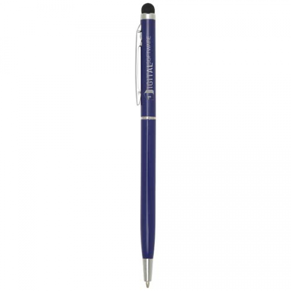 Ore aluminium ballpoint pen with stylus (blue ink)
