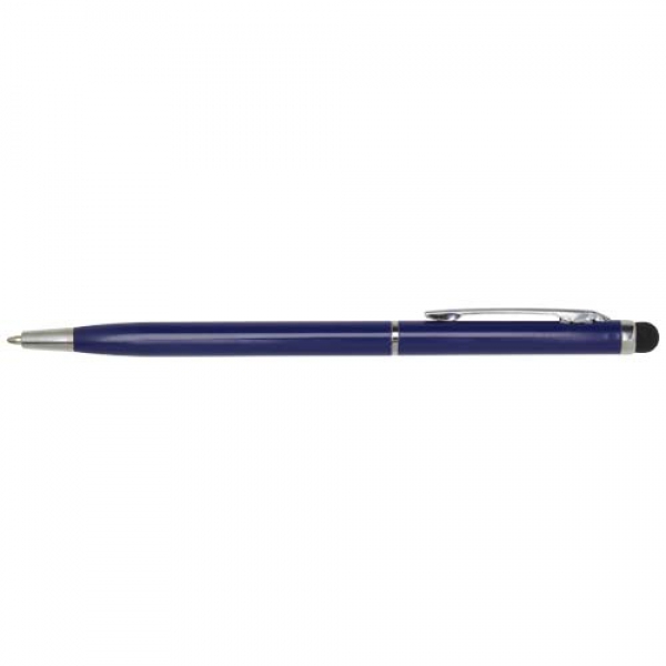 Ore aluminium ballpoint pen with stylus (blue ink)