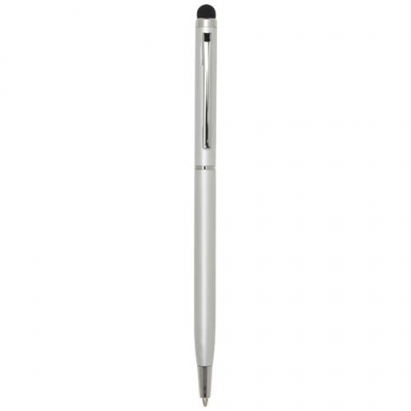 Ore aluminium ballpoint pen with stylus (blue ink)