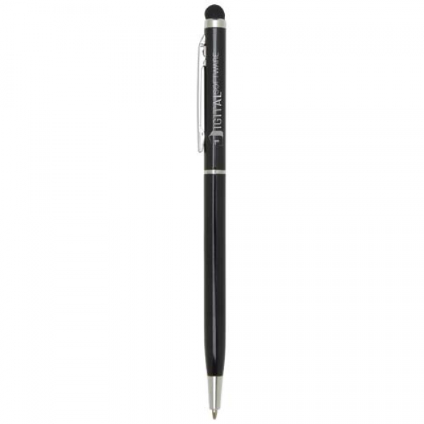 Ore aluminium ballpoint pen with stylus (blue ink)