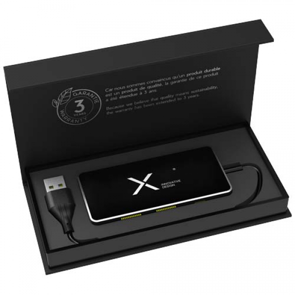 SCX.design H20 koncentrator USB 8 w 1 z podwójnym wejściem i 6 portami
