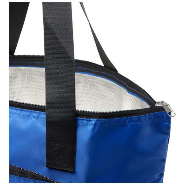 Składana torba termiczna EcoFold z materiału RPET, o pojemności 15 l