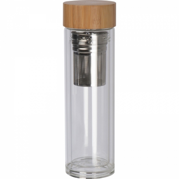 Butelka szklana termiczna 420 ml HENDRIK