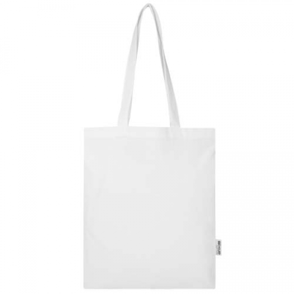 Madras Blend torba na zakupy z bawełny z recyklingu z certyfikatem GRS o gramaturze 140 g/m² i pojemności 7l