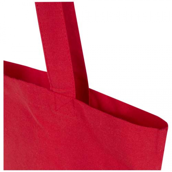 Madras Blend torba na zakupy z bawełny z recyklingu z certyfikatem GRS o gramaturze 140 g/m² i pojemności 7l