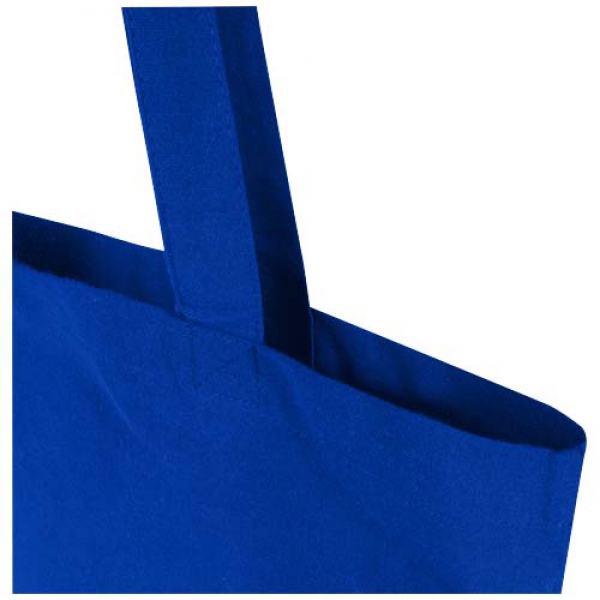 Madras Blend torba na zakupy z bawełny z recyklingu z certyfikatem GRS o gramaturze 140 g/m² i pojemności 7l