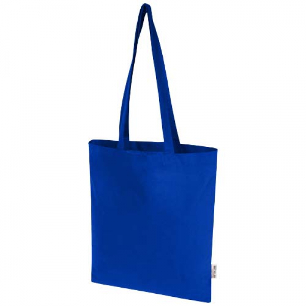 Madras Blend torba na zakupy z bawełny z recyklingu z certyfikatem GRS o gramaturze 140 g/m² i pojemności 7l