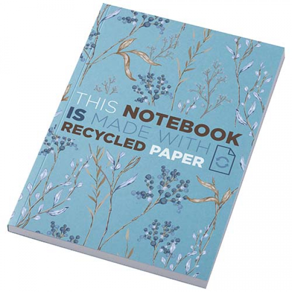 Notatnik A5 Novella Austen z miękkiej okładki z recyklingu, 100 kartek