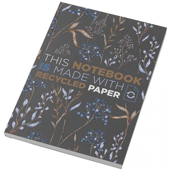 Notatnik A5 Novella Austen Colours z miękkiej okładki z recyklingu, 100 kartek