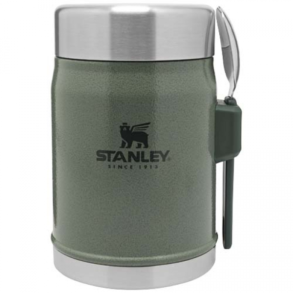 Słoik na żywność Stanley Legendary z łyżko-widelcem, o pojemności 400 ml