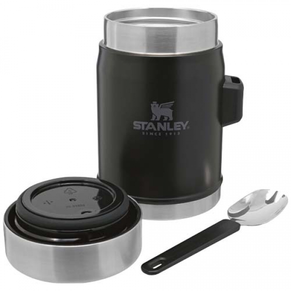 Słoik na żywność Stanley Legendary z łyżko-widelcem, o pojemności 400 ml
