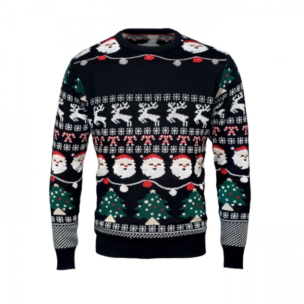 Świąteczny sweter led l/xl