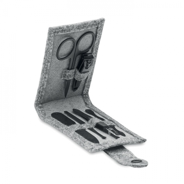 6-el zestaw manicure filc rpet