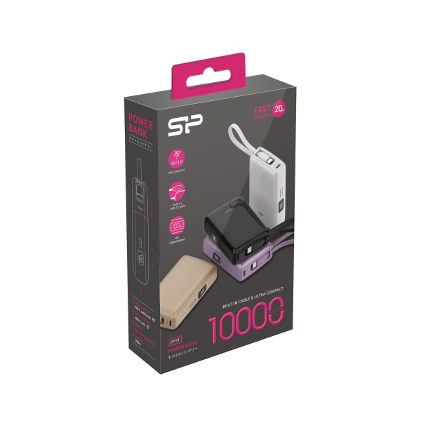 Power bank 10000 mAh CP10 Silicon Power