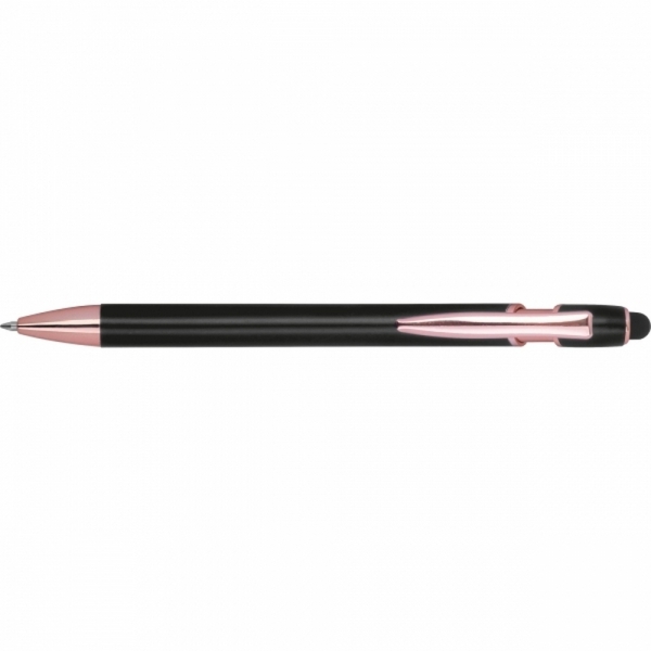 Długopis aluminiowy z recyklingu żelowy touch pen BELO HORIZONTE