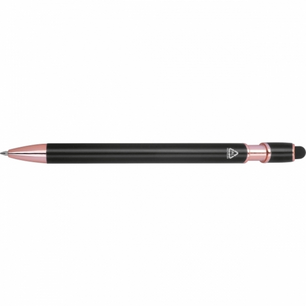 Długopis aluminiowy z recyklingu żelowy touch pen BELO HORIZONTE