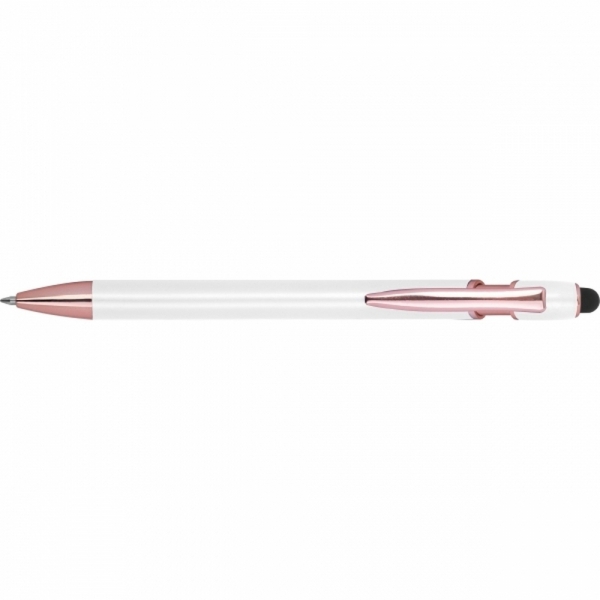 Długopis aluminiowy z recyklingu żelowy touch pen BELO HORIZONTE