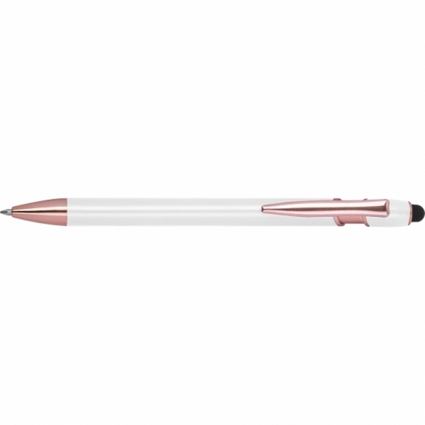 Długopis aluminiowy z recyklingu żelowy touch pen BELO HORIZONTE