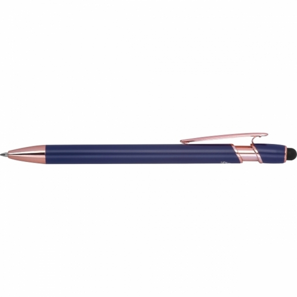 Długopis aluminiowy z recyklingu żelowy touch pen BELO HORIZONTE