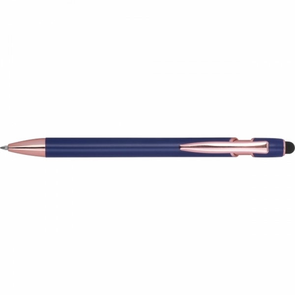 Długopis aluminiowy z recyklingu żelowy touch pen BELO HORIZONTE