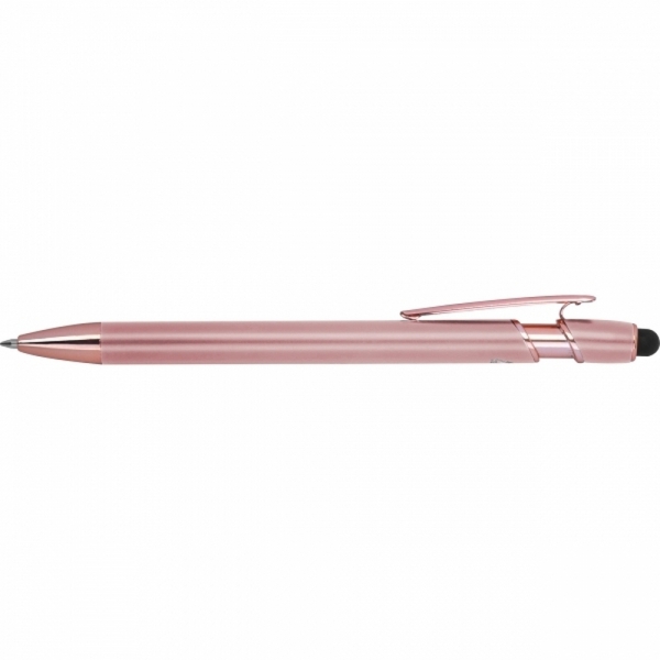 Długopis aluminiowy z recyklingu żelowy touch pen BELO HORIZONTE