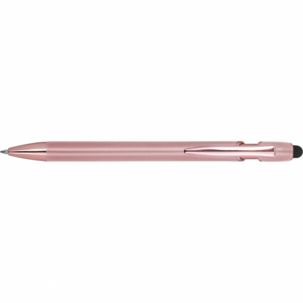 Długopis aluminiowy z recyklingu żelowy touch pen BELO HORIZONTE