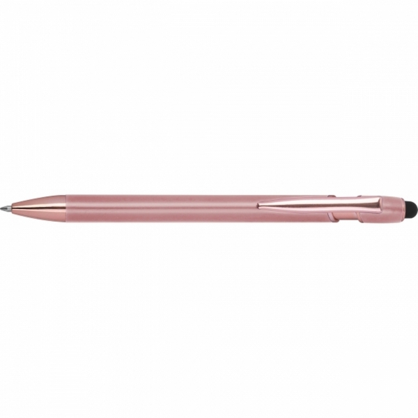 Długopis aluminiowy z recyklingu żelowy touch pen BELO HORIZONTE