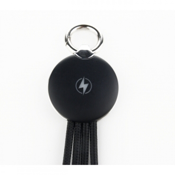 Kabel do ładowania 3w1 z podświetlanym logo