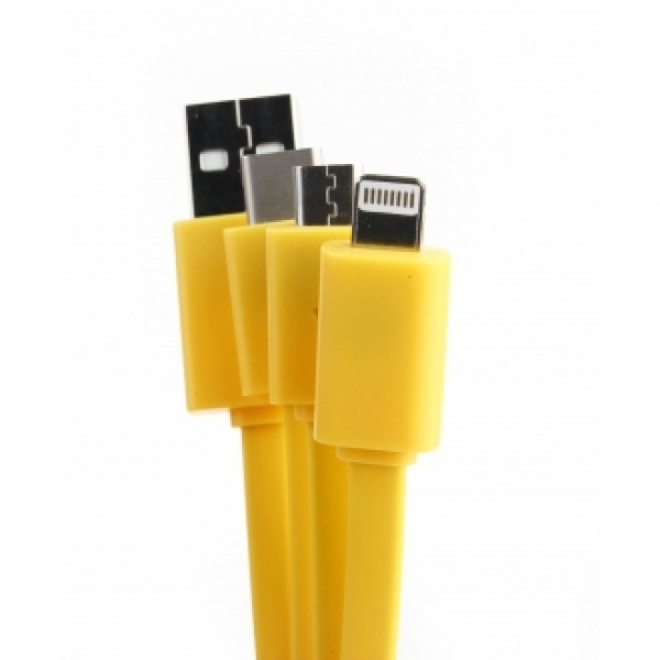 Kabel do ładowania 3w1 indywidualny kształt