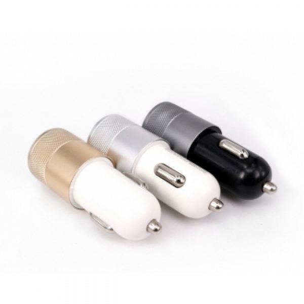 Ładowarka samochodowa 2 porty USB