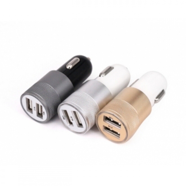 Ładowarka samochodowa 2 porty USB